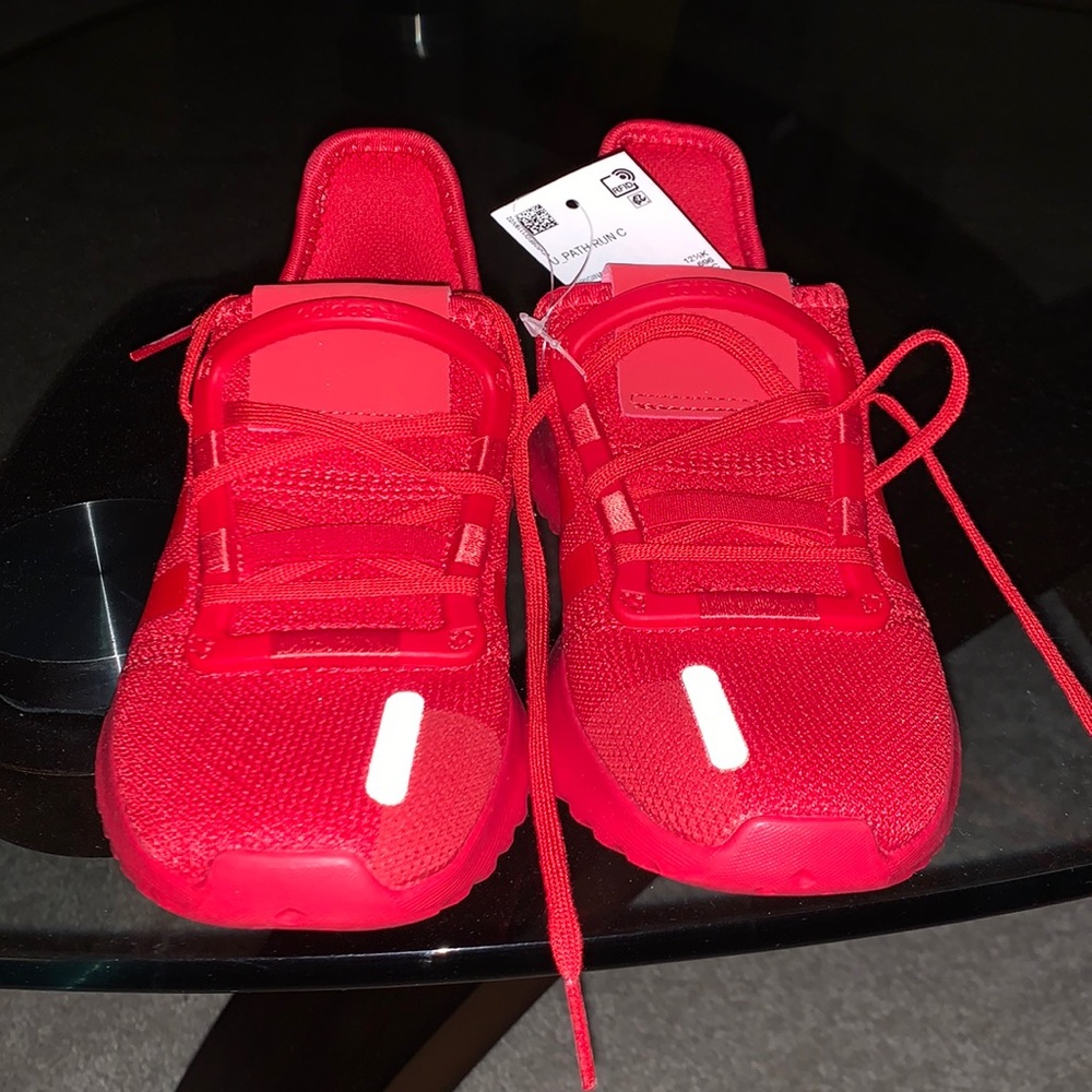 All Red Adidas